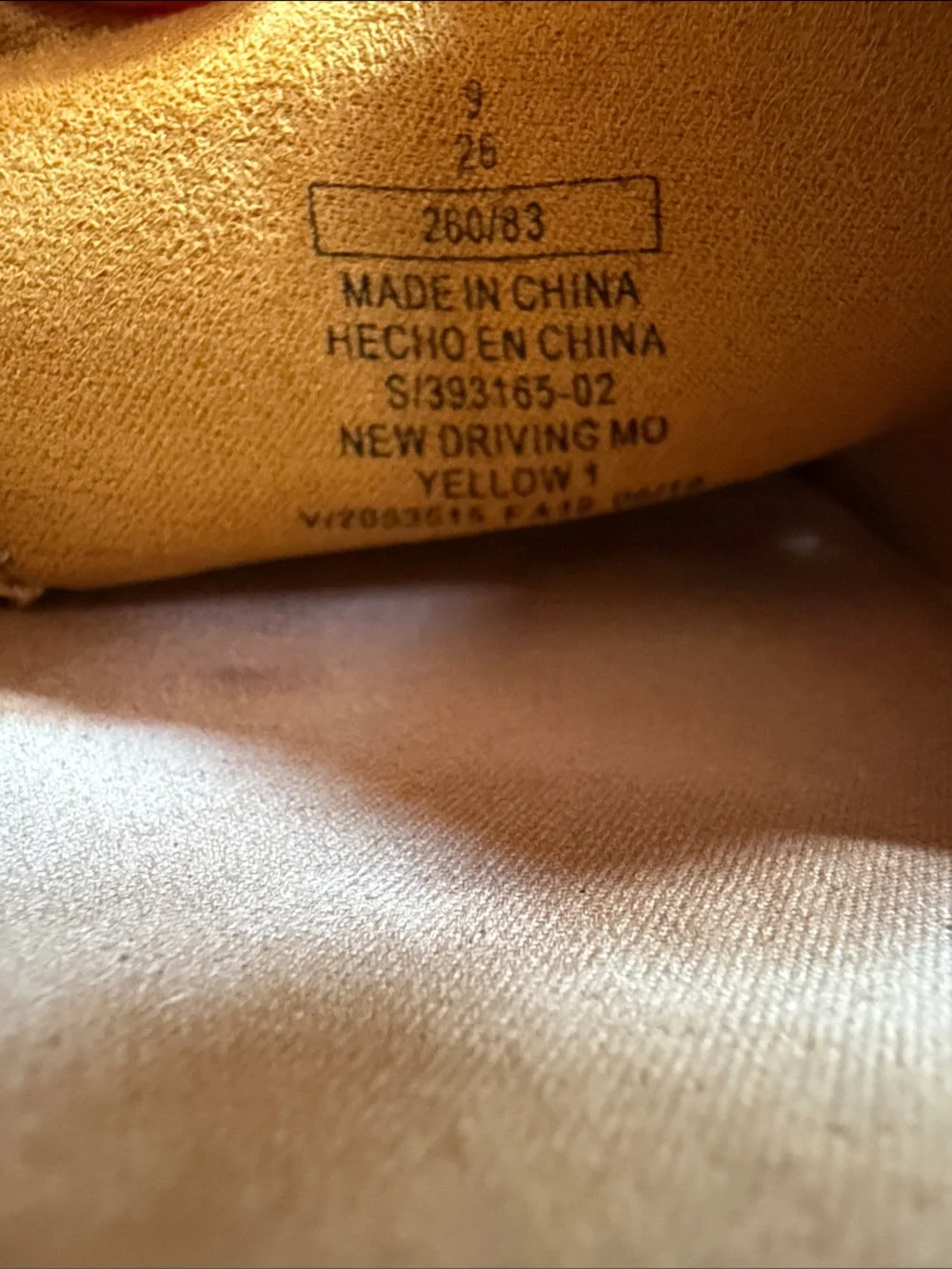 Old Navy Mustard Yellow Penny Loafer Driving Mocs Cushioned Memory Foam Size 9